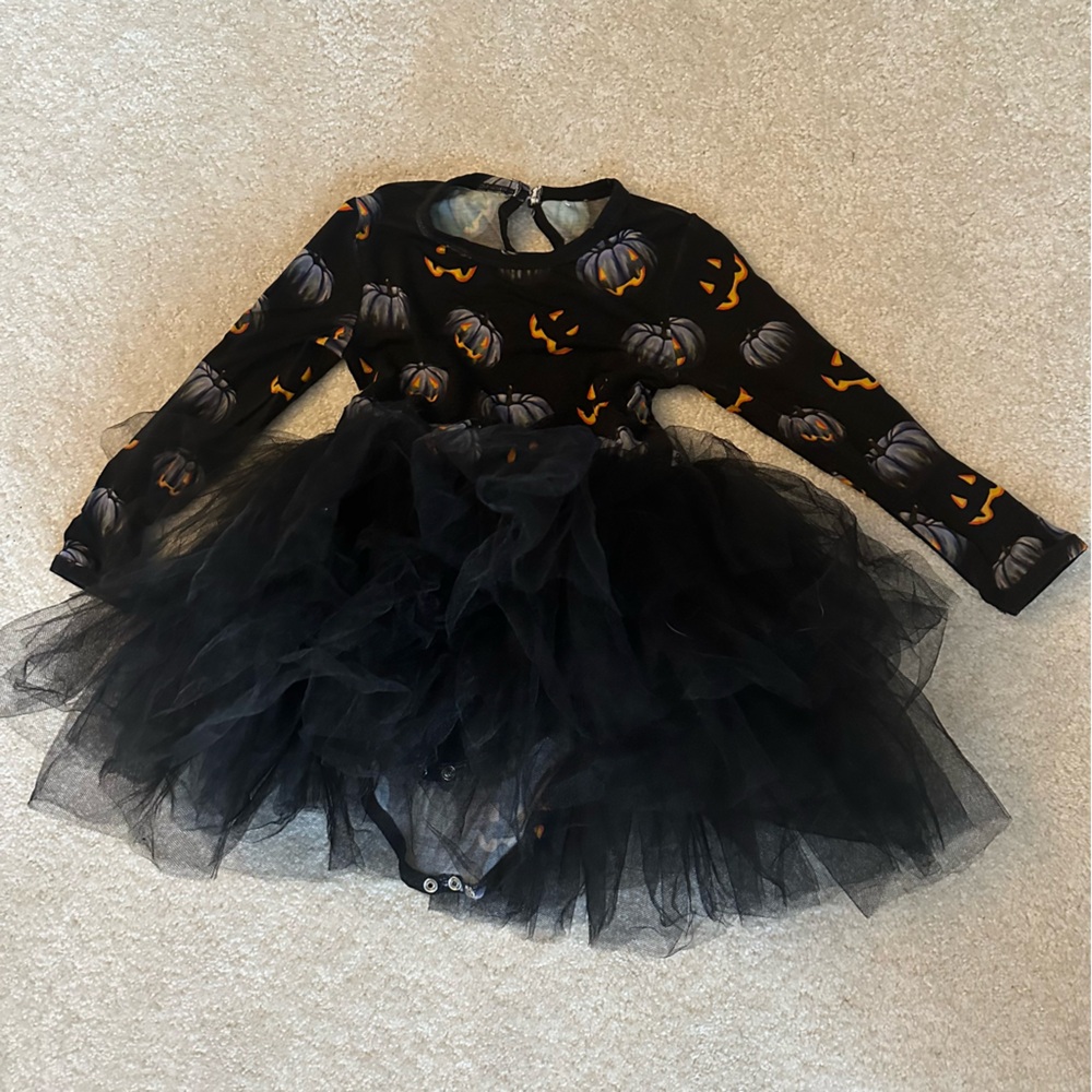 Little Bum Bums Halloween tutu dress.